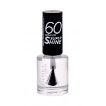 Rimmel London 60 Seconds Super Shine  8Ml 740 Clear   Ženski (Lak Za Nohte)