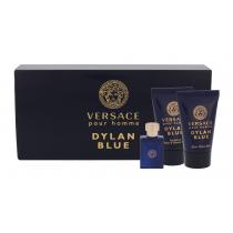 Versace Pour Homme Dylan Blue Edt 5 Ml + Shower Gel 25 Ml + Aftershave Balm 25 Ml 5Ml    Moški (Eau De Toilette)
