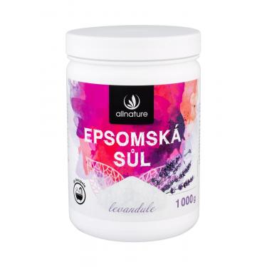 Allnature Epsom Salt Lavender  1000G    Unisex (Kopalna Sol)