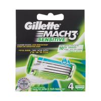 Gillette Mach3 Sensitive  4Pc    Moški (Nadomestno Rezilo)