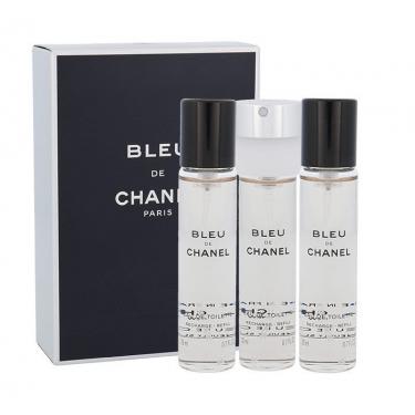 Chanel Bleu De Chanel   3X20Ml  Refill  Moški (Eau De Toilette)