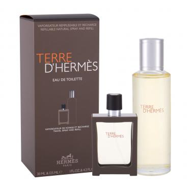 Hermes Terre D´Hermes  Edt 30Ml + 125Ml Edt Refill 30Ml    Moški (Eau De Toilette)