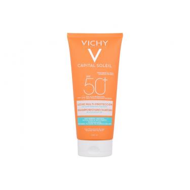 Vichy Capital Soleil Multi-Protection Milk 200Ml  Unisex  (Sun Body Lotion) SPF50+ 