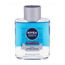 Nivea Men Protect & Care 2In1  100Ml    Moški (Aftershave Water)