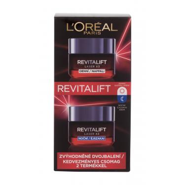 L'Oréal Paris Revitalift Laser X3 Day Cream Revitalift Laser X3 50 Ml + Night Cream Revitalift Laser X3 50 Ml 50Ml    Ženski (Dnevna Krema)