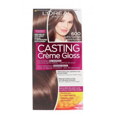 L'Oréal Paris Casting Creme Gloss   48Ml 600 Light Brown   Ženski (Barva Las)