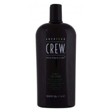 American Crew 3-In-1 Tea Tree  1000Ml    Moški (Šampon)