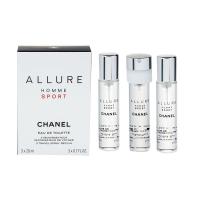 Chanel Allure Homme Sport   20Ml  Refill 3X20 Ml Moški (Eau De Toilette)