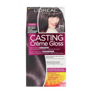 L'Oréal Paris Casting Creme Gloss  48Ml 316 Plum(Barva za lase)