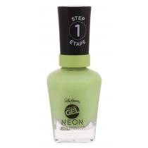 Sally Hansen Miracle Gel Neon  14,7Ml 052 Electri-Lime   Ženski (Lak Za Nohte)