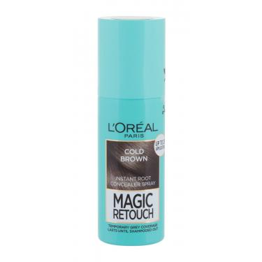 L'Oréal Paris Magic Retouch Instant Root Concealer Spray  75Ml Cold Brown   Ženski (Barva Las)