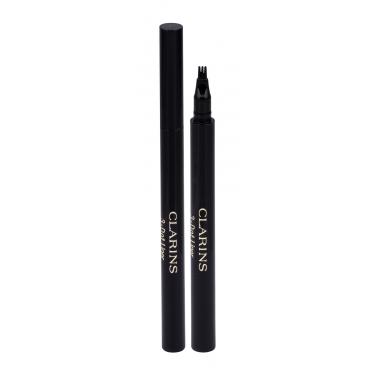Clarins 3-Dot Liner   0,7Ml Black   Ženski (Eye Line)