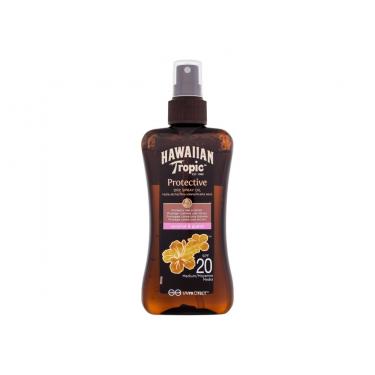Hawaiian Tropic Protective  Spf20    200Ml Unisex (Sun Body Lotion) Dry Spray Oil