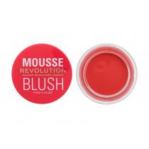 Makeup Revolution London Mousse Blush 6G  Ženski  (Blush)  Grapefruit Coral
