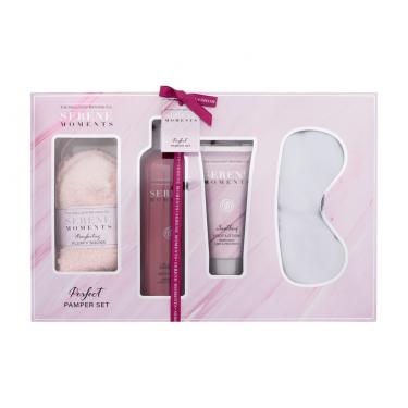 The Indulgent Bathing Co. Serene Moments Perfect Pamper Set 300Ml Relaxing Bath Foam Bergamot, Lime & Patchouli 300 Ml + Soothing Foot Lotion Bergamot, Lime & Patchouli 100 Ml + Satin Sleep Mask 1 Pc + Luxury Socks 1 Pair Ženski  Extra(Bath Foam)  