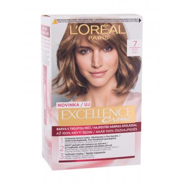 L'Oréal Paris Excellence Creme Triple Protection  48Ml 7 Natural Blonde   Ženski (Barva Las)