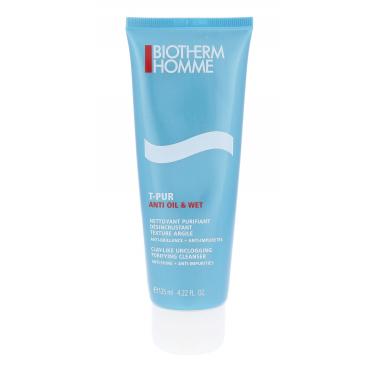 Biotherm Homme T-Pur Anti Oil & Shine  125Ml    Moški (Cistilni Gel)