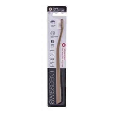 Swissdent Profi Whitening  1Pc Gold  Soft Unisex (Zobna Šcetka)