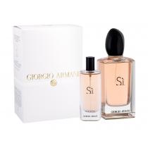 Giorgio Armani Si  Edp 100 Ml + Edp 15 Ml 100Ml    Ženski (Eau De Parfum)