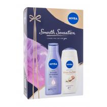 Nivea Smooth Sensation  Body Lotion Smooth Sensation 250 Ml + Shower Gel Shea Butter & Botanical Oil 250 Ml 250Ml    Ženski (Losjon Za Telo)