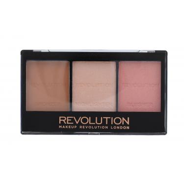 Makeup Revolution London Ultra Sculpt & Contour Kit   11G C01 Ultra Fair   Ženski (Konturovací Paletka)