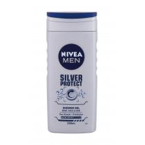Nivea Men Silver Protect Shower Gel  250Ml  Shower Gel For A Body, Face And Hair  Moški (Kozmetika)