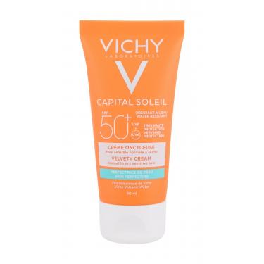 Vichy Capital Soleil Velvety Cream  50Ml   Spf50+ Ženski (Nega Obraza Pred Soncem)