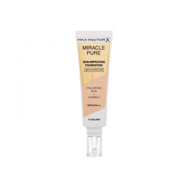 Max Factor Miracle Pure Skin-Improving Foundation  30Ml 75 Golden  Spf30 Ženski (Makeup)