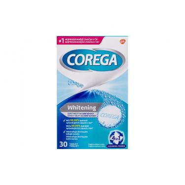 Corega Tabs Whitening 1Balení  Unisex  (Cleaning Tablets And Solutions)  