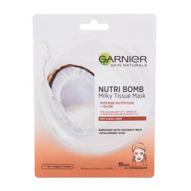 Garnier Skin Naturals Nutri Bomb Coconut + Hyaluronic Acid  1Pc    Ženski (Obrazna Maska)