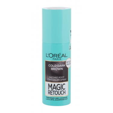 L'Oréal Paris Magic Retouch Instant Root Concealer Spray  75Ml Cold Dark Brown   Ženski (Barva Las)