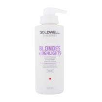 Goldwell Dualsenses Blondes Highlights 60 Sec Treatment  500Ml    Ženski (Maska Za Lase)