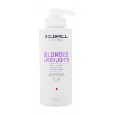 Goldwell Dualsenses Blondes Highlights 60 Sec Treatment  500Ml    Ženski (Maska Za Lase)