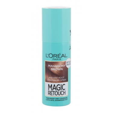 L'Oréal Paris Magic Retouch Instant Root Concealer Spray  75Ml Mahagony Brown   Ženski (Barva Las)