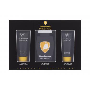 Lamborghini Prestigio  Edt 125 Ml + Shower Gel 100 Ml + Aftershave Balm 100 Ml 125Ml    Moški (Eau De Toilette)