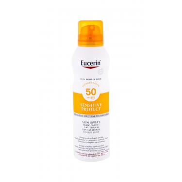 Eucerin Sun Sensitive Protect Sun Spray Dry Touch  200Ml   Spf50 Unisex (Soncni Losjon Za Telo)