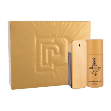 Paco Rabanne 1 Million  Edt 100Ml + 150Ml Deodorant 100Ml    Moški (Eau De Toilette)