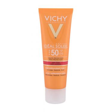 Vichy Capital Soleil Anti-Ageing 3-In-1  50Ml   Spf50 Ženski (Nega Obraza Pred Soncem)