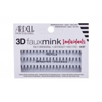 Ardell 3D Faux Mink Individuals  60Pc Short Black  Knot-Free Ženski (Umetne Trepalnice)