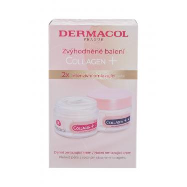 Dermacol Collagen+  Daily Collagen+ Rejuvenating Spf10 50 Ml + Night Collagen+ Rejuvenating 50 Ml 50Ml   Spf10 Ženski (Dnevna Krema)