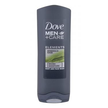 Dove Men + Care Minerals + Sage  250Ml    Moški (Gel Za Tuširanje)