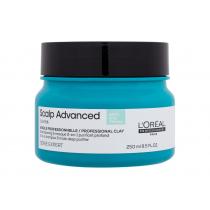 Loreal Professionnel Scalp Advanced      250Ml Ženski (Hair Mask) Anti-Oiliness Professional Clay