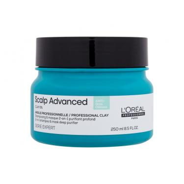 Loreal Professionnel Scalp Advanced      250Ml Ženski (Hair Mask) Anti-Oiliness Professional Clay