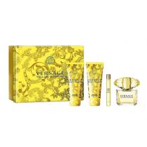 Versace Yellow Diamond 90Ml Edt 90Ml + 100Ml Body Lotion + 100Ml Shower Gel + 10Ml Edt   Ženski (Toaletna Voda)