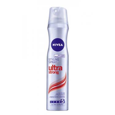 Nivea Ultra Strong Styling Spray Ultra Strong Fixation   250Ml Ženski (Kozmetika)