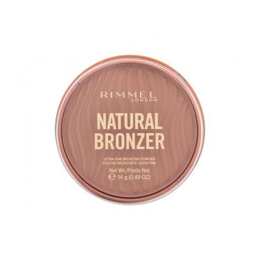 Rimmel London Natural Bronzer Ultra-Fine Bronzing Powder 14G  Ženski  (Bronzer)  003 Sunset