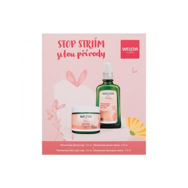 Weleda Mother   Anti-Stretch Mark Body Oil 100 Ml + Anti-Stretch Mark Body Butter 150 Ml   100Ml W (For Massage) Stop Stretch Set