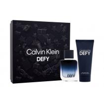 Calvin Klein Defy  50Ml Edp 50 Ml + Shower Gel 100 Ml Moški  Shower Gel(Eau De Parfum)  