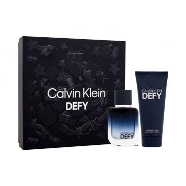 Calvin Klein Defy  50Ml Edp 50 Ml + Shower Gel 100 Ml Moški  Shower Gel(Eau De Parfum)  