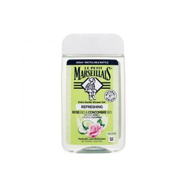 Le Petit Marseillais Extra Gentle      250Ml Unisex (Shower Gel) Shower Gel Bio Rose & Bio Cucumber